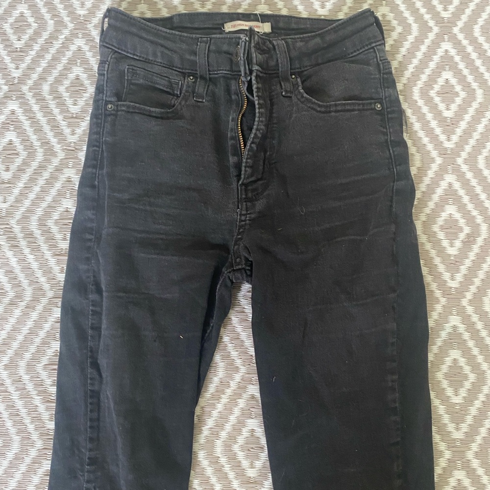 Black Levi jeans pair 2